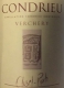 Clusel Roch Condrieu Verchery - label