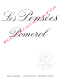 Château Lafleur Pensées de Lafleur - label