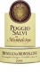 Villa Poggio Salvi Brunello di Montalcino - label