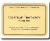 Château Trotanoy - label