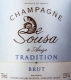 De Sousa Brut Tradition - label
