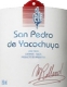 San Pedro de Yacochuya Yacochuya Malbec - label