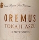 Oremus Tokaj Aszú 5 Puttonyos - label