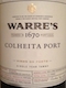 Warre's Porto Colheita Port - label