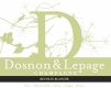 Dosnon & Lepage Récolte Blanche - label