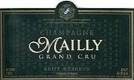 Mailly Brut Millésimé Grand Cru - label