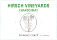 Hirsch Vineyards Estate Chardonnay - label